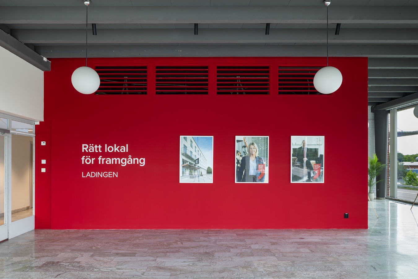 Ladingens showroom 